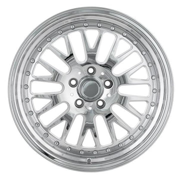 EMR-L215-08 8.0x15" -4x100 ET20 73,1 Chrome Jant (4 Adet)